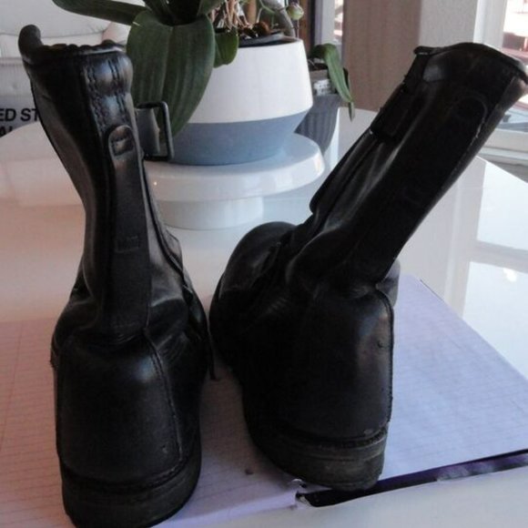ENGINEER MILITARY BLACK ANSI Z41 PT 91 MI/75 C/75 SIZE 9.5R BOOTS LD 1065 main image 11